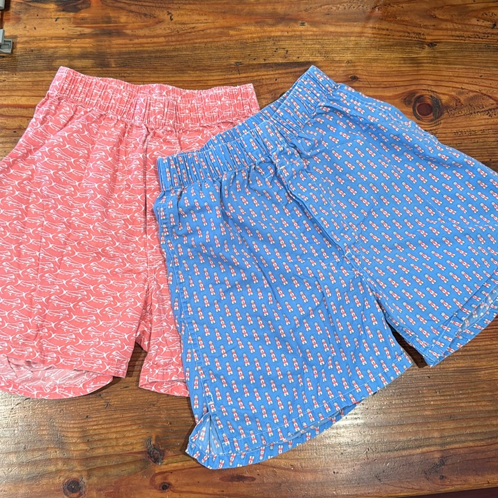 Lot of 2 Vineyard Vines pajama boxers